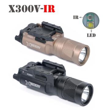 IR Light X300V-IR Tactical Light Gun Light Infrared Super Bright White Light & IR Daul Output Pistol Flashlight Shooting Hunting