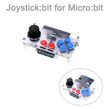 Joystick:bit for BBC Microbit Micro:bit Board Game Extending, for Python Program, Built-in Power Switch & Outer Power Connector