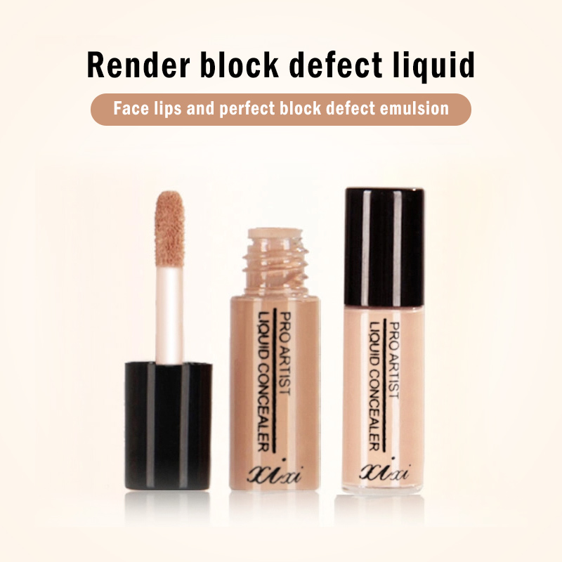 Makeup Concealer Liquid Concealer Moisturizing Long Lasting Convenient Pro Eye Concealer Cream Makeup Brushes Foundation TSLM2