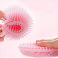 Baby Infant Soft Silicone Bath Brush Spiky Sensory Theraphy Skin Cleaning Tool use in baby's face hair body let baby love bath