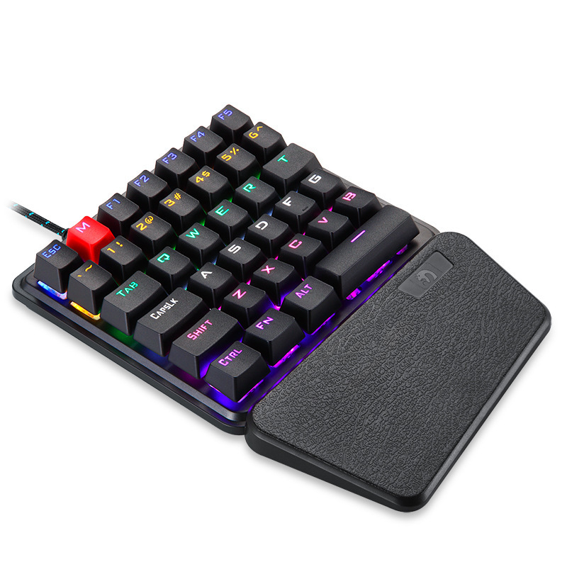 One-handed Mechanical Gaming Keyboard Left-handed Keypad for Mobile Phone PUBG Gamer