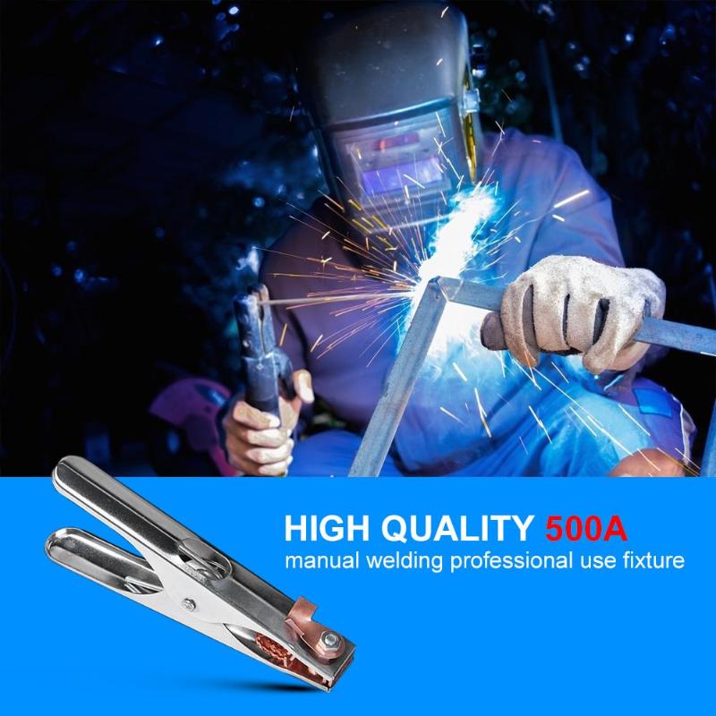 300A Earth Ground Cable Clip Clamp Welding Manual Welder Electrode Holder Welding Processing Ground Clamp Professional Tools