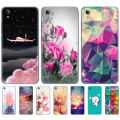 Silicon Case For Vivo Y91C 6.22 inch Case Painting Soft TPU Back Phone Cover For Y91 C VIVOY91C Full 360 Protective Bumper Shell