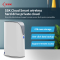 SSK 4TB Personal Cloud,Network Attached Storage Support Auto-Backup,NAS for Phone/Tablet PC/Laptop Wireless Remote Access
