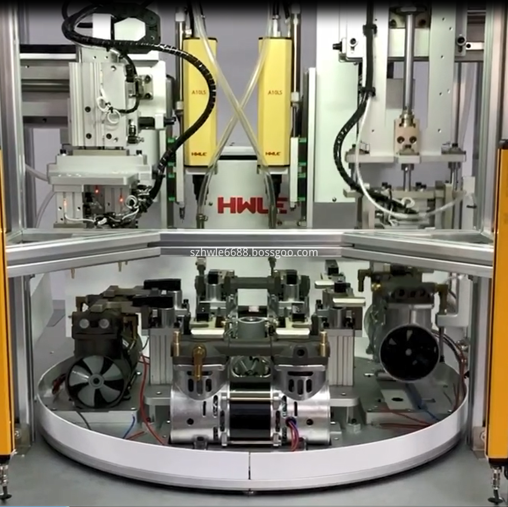 Turntable Multi Station Automatic Locking Screw Machine