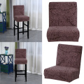 Stretch Counter Height Bar Stool Slipcover High Seat Dining Chair Covers