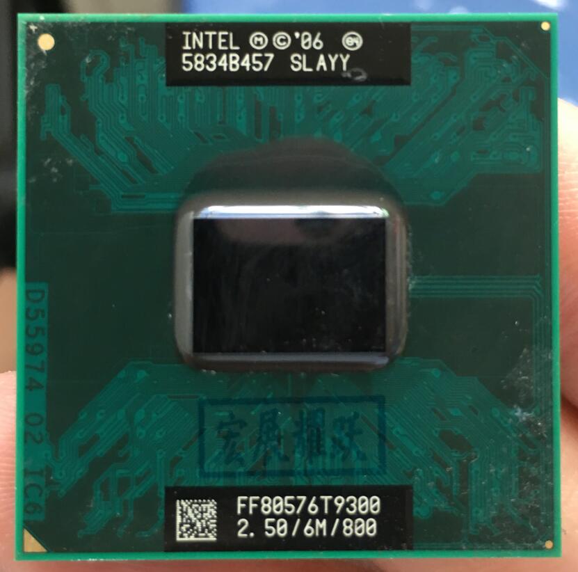 Intel Core 2 Duo T9300 CPU Laptop processor PGA 478 cpu 100% working properly