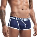 Men's Underwear Knitting Cotton Breathable Super Thin and Soft U-poucch Bag Push Up Hips Lifting Sexy Boxers