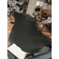 Top Quality Genuine Tanned Leather Piece Black First Layer Material Cowhide Leather Craft for DIY Belt Wallet Bag Shoes