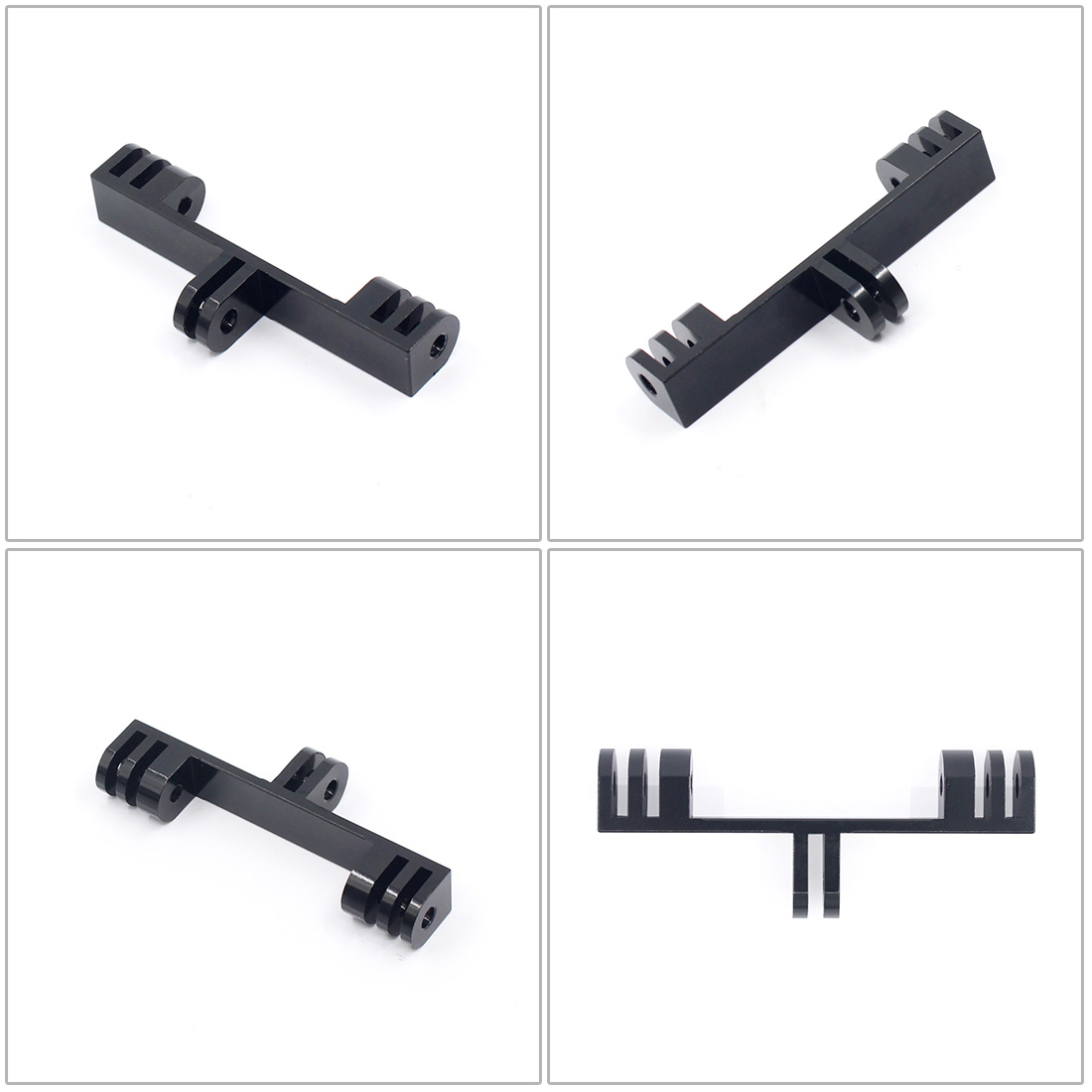 BGNing Metal Bracket Camera Tripod Mount Base Connect Seat Monopod Stand Holder for GOPRO Max 9 8 7 for Insta360 Action Camera