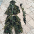 New popular Children's Camouflage Hunting Clothes teenagers grass type Ghillie Suits for 6-12 years old