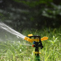 Adjustable Rocker Sprinklers 360 degrees rotary Double outlet farm irrigation sprinkler lawn with 1/2" 3/4" male thread 1pcs