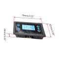 New DC5-38V Multifunction Voltmeter Ammeter Electronic Load Battery Monitor Tester Jy31 19 Dropship