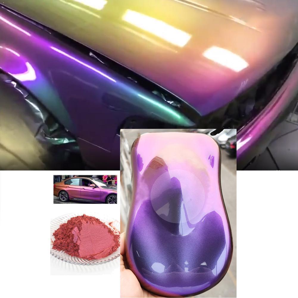 Chameleon Pigment Powder Car Paint Car Color Change Powder Acrylic Art Crafts Nail Decorations Powder