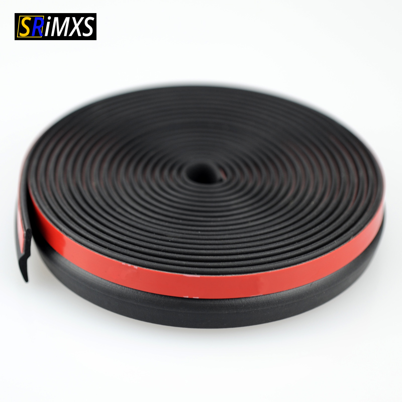 Z Shaped Seal Car Door Seal Noise Sound Insulation Rubber Weather Strips Edge Dust Waterproof Seals Auto Sound Insulation