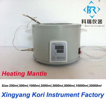 CE Approved laboratory Equipment 1000ml Electronic Heating mantle with Temperature-regulation with external thermocouple probe