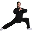 Bourette Long Sleeve Martial Arts Wear Loading Exercise Clothing Women Men's Spring and Autumn Exercise Clothing