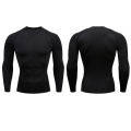 Men Compression Running T Shirt Fitness Tight Long Sleeve Sport Tshirt Training Jogging Gym Sportswear Quick Dry Rashgard