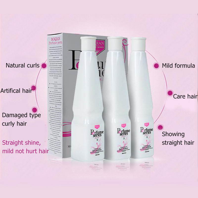 BOQIAN 500ml*3 Professional Hair Straightening Cream Softener Ion perm Hair Straightener Hair Relaxers Cream Treatment