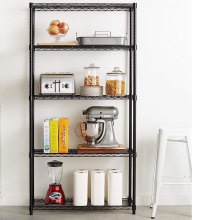 Heavy Duty 6 Tiers Iron Adjustable Wire Shelving