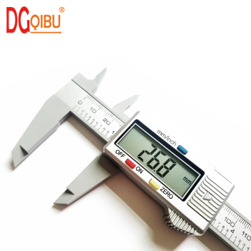 Digital Vernier Calipers measure 150mm 6inch LCD Electronic Carbon Fiber Gauge height measuring instruments micrometer