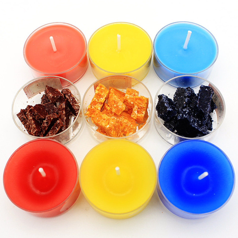 5g/Bag 34 Colors Candle Dye Chips Multi Color Flakes Candle Wax Color Dyes For Paraffin Soy Wax Craft DIY Candle Making Supplies