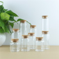 24PCS 47mm Diameter Cork Glass Botttle Mini Sub Jars Cork Crafts Jars Kitchen Storage container Bottles In vitro Glass Jars