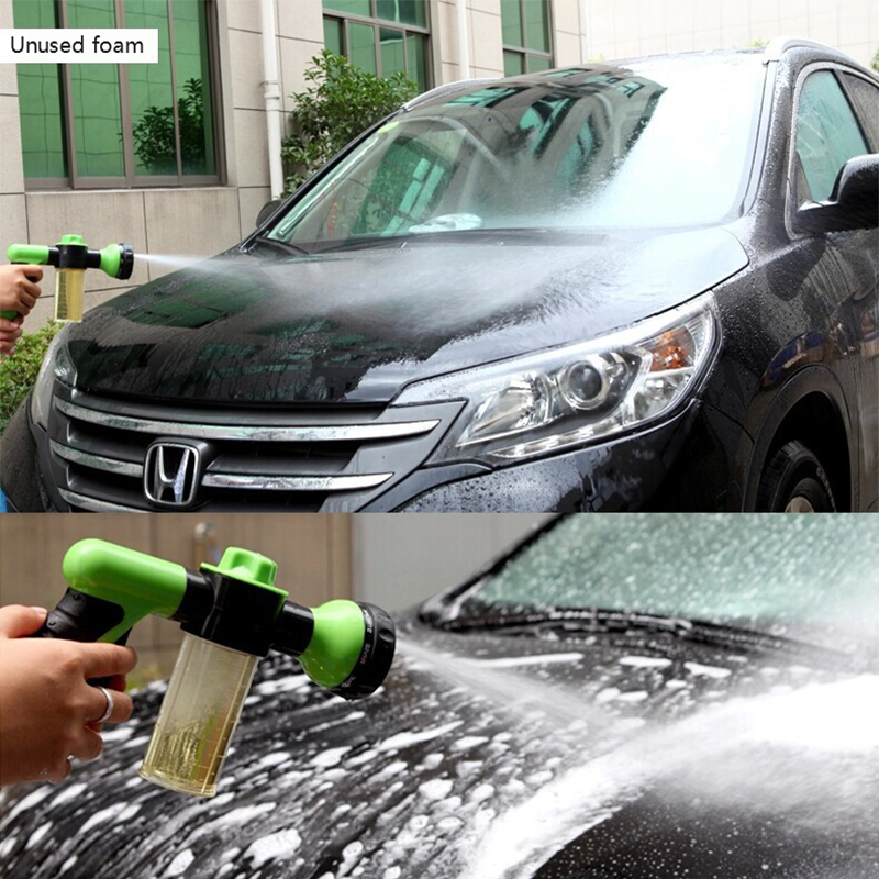 In Stock! New Car Washing Foam Green Water Gun Car Washer Portable Durable High Pressure Car wash Car Cleaning Car Detailing