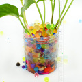 10000 Particles /lot 6mm Pearl Shaped Crystal Soil Water Beads Mud Grow Magic Jelly Balls Wedding Home Decor Hydrogel