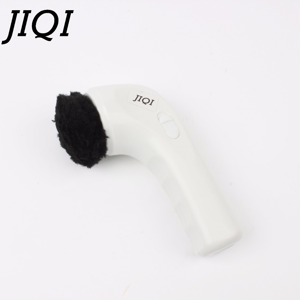JIQI Electric Shoe Brush USB Rechargeable hand Shoes Polishing Equipment mini Charging Shoe Polisher shoe sole cleaning machine