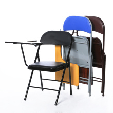 High Quality Folding Office Chair Portable Office Meeting Conference Chair With Writing Board Stable Household Computer Chair