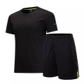 Men's Sportswear Gym Sportsman Wear Short Sleeve Sports Running Men Kits Training Soccer Jersey Suits Shorts and T-shirts