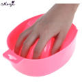 Monja Nail Art Hand Finger Washing Remover Soak Cleaning Bowl Nail Polish Acrylic UV Gel Remove Bath Tray Manicure Care Tools