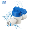 Equal Straight 1/4 " OD Hose Quick Connection Ball Valve RO Water Reveser Osmosis Aquarium System Fittings Water Filter Parts