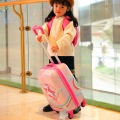 New 18''19/20 inch Cartoon kid's suitcase with wheels Trolley luggage bag rolling luggage set backpack carry on suitcase child