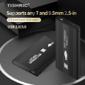 TISHRIC Hdd Case For Hard Drive Box 2.5 Case Hdd Enclosure Usb 3.0 To Sata External Hard Drive Case Hdd Box Hard Disk Enclosure