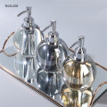 Nordic Style Crystal Three-piece Suit Home Hotel Bathroom Set Ornaments Soap Dish Lotion Bottle Mouth Cup Mouth Cup Decorations
