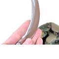Stainless Steel Mowing Sickle with Teeth Remove Aquatic Plants Cutter Great Removing Water Plant Grass Cutting Tool Diameter 8mm