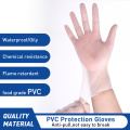 Heartmed 10/100pcs Disposable vinyl gloves Transparent Dishwash/Kitchen/Garden/Industrial Gloves Latex free Household PVC Gloves