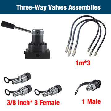 Busbar processing machine High pressure three-way valve Three-way steering valve Distributor Oil distribution valve assemblies