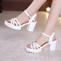 8cm heel white