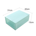 Flip Shoes Box Thickened Transparent Drawer Case Plastic Shoe Boxes Stackable Box Shoe Organizer Shoebox storage Shoe rack