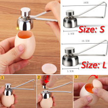 Stainless Steel Egg tool kitchen scissors Topper Cutter Shell Boiled Raw Egg Openers Kitchen Tool gadgets