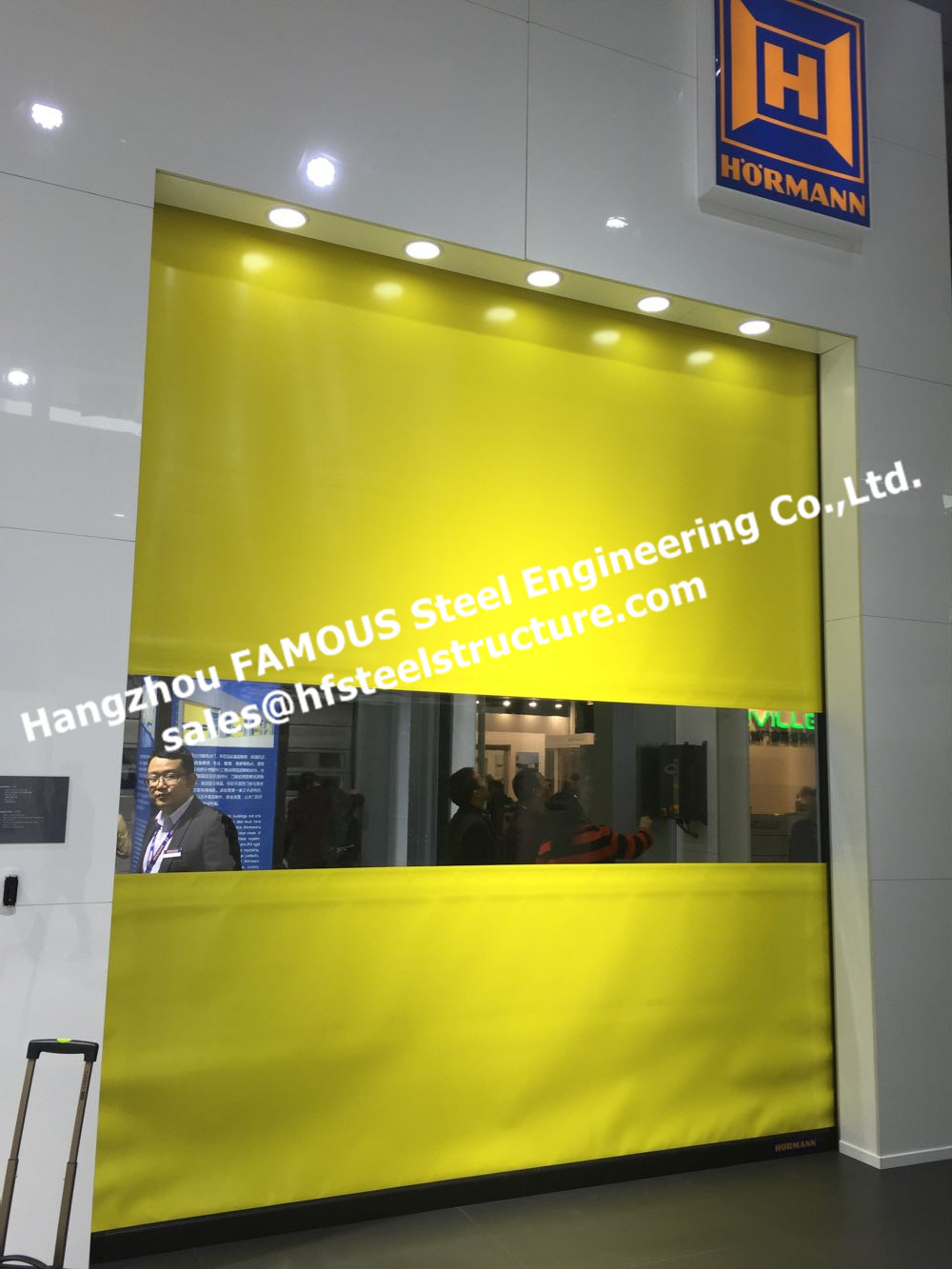 Pu insulated sandwich panel for cold room swing doors