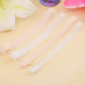 Transparent Beige Bra Straps Baldric Adjustable Intimates Accessories 1cm 1.5cm Bra Straps