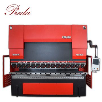 Preda brand plate CNC hydraulic bending machine sheet press brake on sale