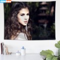 Selena Gomez Tapestry Mandala Wall Hanging Wall Tapestry Psychedelic Farmhouse Decor Dorm Room Wall Carpet Wall Blanket