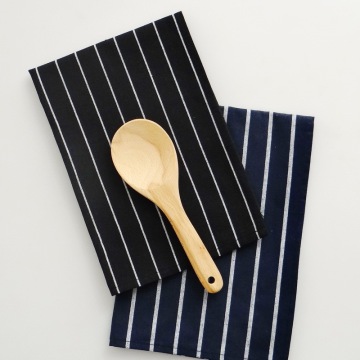 Reusable Kitchen Textile Napkin Simple Modern Design Stripes and Checks Pattern Napkin Home Use Kitchen Towel 40x60 NP0806