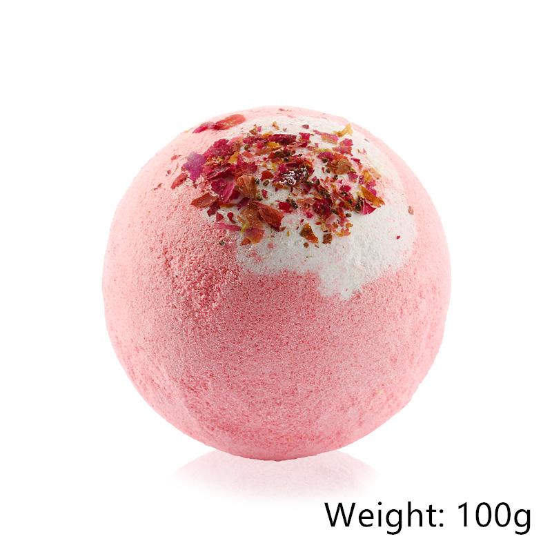 Organic Bath Bombs Bubble Bath Salts Essential Oil Handmade SPA Stress Relief 100g