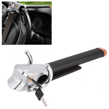 Universal Folding Car Steering Wheel Anti-Theft Securaty 3-Direction Lock W/ Keys Auto Accessorie Steering Wheel Lock